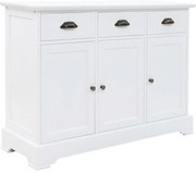 vidaXL Μπουφές με 3 Πόρτες 105 x 35 x 77,5 εκ. από MDF και Ξύλο Πεύκου