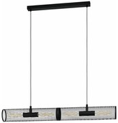 Φωτιστικό Οροφής - Ράγα 43534 Redcliffe 4/E27 Black Eglo Μέταλλο