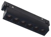 Μαγνητικό Φωτιστικό Ράγας 6W IP20 4000K MEYE640B Aca-MEYE640B-Μαύρο MEYE640B