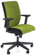 POP office chair, color: black / green DIOMMI V-NS-POP-FOT-ZIELONY