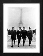 Κορνιζαρισμένη αφίσα The Beatles - Paris