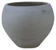 FLOWER POT-5 Cement Grey Φ32x26cm Φ32x26cm