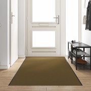 vidaXL Καφέ Πλενόμενο Πατάκι Εισόδου 120x350 εκ.