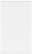 vidaXL Πλισέ περσίδα Λευκό 115x200 cm Πλάτος υφάσματος 114,4 cm