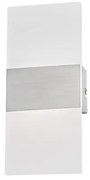 Απλίκα Φωτιστικό Τοίχου LED 7W Foder 2700K IP20 12x27 Fischer Honsel-30538-Νίκελ Ματ 30538