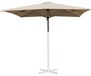 Ομπρέλα Τετράγωνη  Αυτόματη 155518  Ecru 300Χ300cm