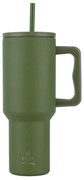 Κούπα Θερμός Με Λαβή &amp; Καλαμάκι 1.2lt Estia Save The Aegean Tumbler Forest Spirit 01-32173