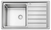Karag BL 654 Νεροχύτης Κουζίνας Inox Σατινέ Ανοξείδωτο Ατσάλι 860 x 500 mm