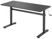 SBOX DESK WITH MANUAL HEIGHT ADJUSTMENT