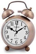 Αναλογικό Ρολόι Ξυπνητήρι Timemark Αργυρό Φως Με ήχο 9 x 13,5 x 5,5 cm (9 x 13,5 x 5,5 cm)