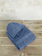 Μπουρνούζι με κουκούλα Zen - Medium - Shadow Blue 5206482112711