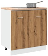 Ντουλάπι Νιπτήρα "Lyon" από Τεχνητό Δρυ 80x46x81,5 εκ. από Τεχνητό Ξύλο