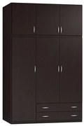 Τρίφυλλη ντουλάπα Κλασσική 150x60x240 DIOMMI 25-107