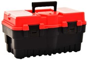 vidaXL Εργαλειοθήκη 462x256x242 χιλ. Κόκκινη από Πλαστικό