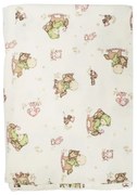 Πάνα Βρεφική Φανελένια Baby 03 Green DimCol 80x80cm 100% Βαμβάκι