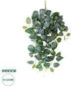 GloboStar® Artificial Garden NERVE HANGING BRANCH 20250 Τεχνητό Διακοσμητικό Κρεμαστό Φυτό Φιτόνια Άμπελος Υ65cm