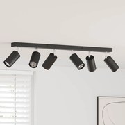 vidaXL Σποτ οροφής Μαύρο 73 x 5.5 x 16.5 εκ Ατσάλι