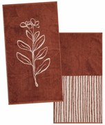 ΣΕΤ ΠΕΤΣΕΤΕΣ ΠΡΟΣΩΠΟΥ 50x90cm 2 ΤΕΜ. KENTIA - MAKENA 06