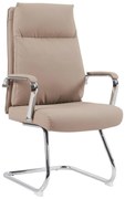 Καρέκλα Επισκέπτη Siquel I PU Cappuccino 58x62x105εκ. 58x62x105 εκ.