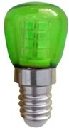 Λαμπτήρας LED E14 Mini 1W Green