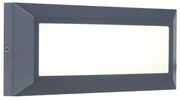 Φωτιστικό Τοίχου Helena 5191601118 IP54 Led 4000K 10,1x3,2x23cm Dark Grey Lutec