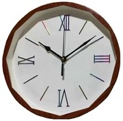 Ρολόι τοίχου - XH-8267M - 682677 - Dark Brown