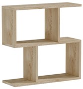 Βοηθητικό τραπέζι Kora μελαμίνης sonoma 60x20x60εκ Υλικό: 15mm PARTICLE BOARD 049-000085