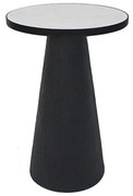 Liberta LAMP SIDE TABLE ΦΥΣΙΚΟ ΜΑΥΡΟ 41x41xH63,5cm 41x41xH63,5cm 04-1138
