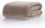 Κουβέρτα Fleece Υπέρδιπλη Cosy Beige 220x240 - Nef-Nef Homeware