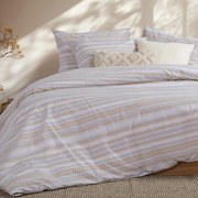 Σεντόνια Quantro Με Λάστιχο (Σετ 4τμχ) Grey Nef-Nef Homeware Υπέρδιπλo 160x235cm 100% Βαμβάκι