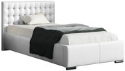 Επενδυμένο κρεβάτι Porto mini-Leuko - 107.00Χ222.00Χ92.00cm