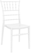 SIESTA CHIAVARI GLOSSY WHITE(Σ4)KAPEKΛA 45X51X91εκ.32.0036