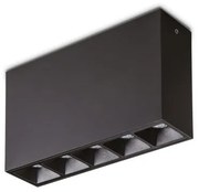 Γραμμικό Φωτιστικό LED 12,5W Μαύρο 3000K Lika 244884 Ideal Lux 244884