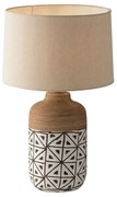 Επιτραπέζιο Φωτιστικό I-Vietri-XL 8031414872565 White-Beige Luce Ambiente Design Κεραμικό