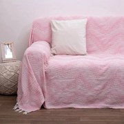 Ριχτάρι 3045 Pink Viopros Πολυθρόνα 175x175cm 100% Cotton