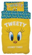 Σετ 3 Τεμαχίων Παιδικά Σεντόνια Tweety Des. 1 Warner Bros 165x250cm Μονή (165x250cm)