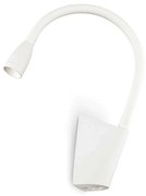 Φωτιστικό Τοίχου-Απλίκα Goose 142708 6x18,5x30cm LED 3W 3000K White Ideal Lux