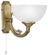 Φωτιστικό Τοίχου - Απλίκα 82751 E14 Savoy Bronze-White Eglo Μέταλλο,Γυαλί