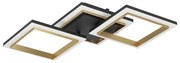 Φωτιστικό Οροφής - Πλαφονιέρα Calliera 901222 59,5x31x9cm Led Black-Gold Eglo
