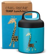 Παιδικό θερμός τροφίμων Carl Oscar 109103, 300 ml, Διατηρεί το φαγητό ζεστό έως και 4 ώρες, VacuumShield, χωρίς BPA, Μπλε