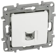 LEGRAND πρίζα RJ11 764569, λευκή
