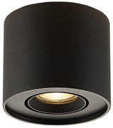 Φωτιστικό Οροφής - Σποτ Arion 4260801 GU10 D:100XH:88 Στρογγυλό Black Viokef Αλουμίνιο