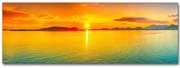 Πίνακας Καμβάς Με Φως Led 254LED4476 90x30cm Multi Wallity Horizontal Ξύλο, Καμβάς