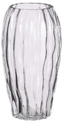 Βάζο Feline 02.1122489 Φ14x27cm Γυάλινο Clear Glass
