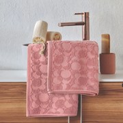 Πετσέτα Lexy 14 Pink Kentia Σώματος 70x140cm 100% Βαμβάκι