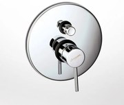 Eurorama Tonda Chrome Μίκτης Εντοιχισμού 2 Εξόδων με Εκτροπέα 145030-100