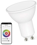 Έξυπνη Λάμπα GU10 4,5W Λευκό 3CCT Dimmable RGB GoSmart ZQW832R Emos-ZQW832R-Λευκό ZQW832R