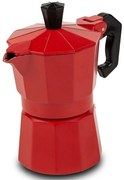 Καφετιέρα Espresso Taurus 10-174-001 12x7x12,5cm 50ml Red-Black Nava Aluminium