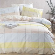 Σεντόνια King Size (Σετ) Rythmos Next Colette Yellow/Blue