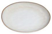 Estia 07-24420 Πιατο Ρηχο Vignette Stoneware 21cm, Ivory